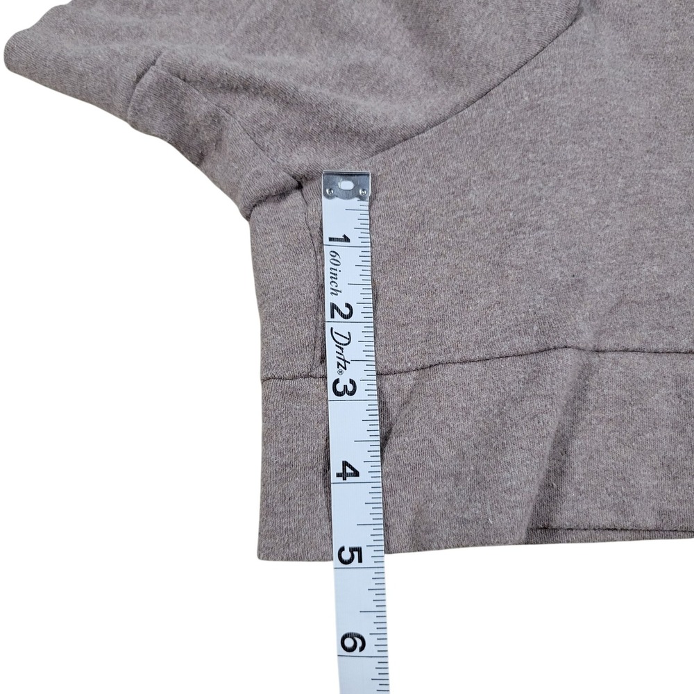 Pact Airplane Pull On Shorts Womens XL Taupe Organic Cotton Casual Loungewear - Picture 9 of 9